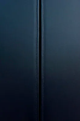 JennAir - Leather Refrigerator Panel - Gray