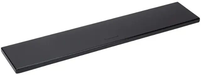 Front. JennAir - Toe Kick Panel for Refrigerators - Black.