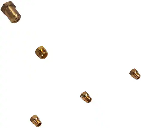 Front. JennAir - Gas Range Conversion Kit - Brass.