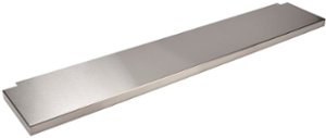 JennAir - Stainless Steel Backsplash - Silver - Front_Zoom