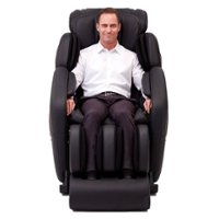 Inner Balance Wellness - Jin  Zero Gravity SL-Track Massage Chair - Black - Front_Zoom