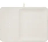 Front. Courant - Essentials CATCH:3 10W Qi-Certified Wireless Charger with Accessory Tray - Natural.
