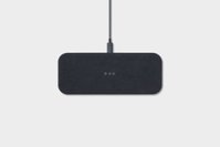 Courant - Essentials CATCH:2 20W Qi-Certified Multi-Device Wireless Charger for iPhone and Android - Charcoal - Front_Zoom