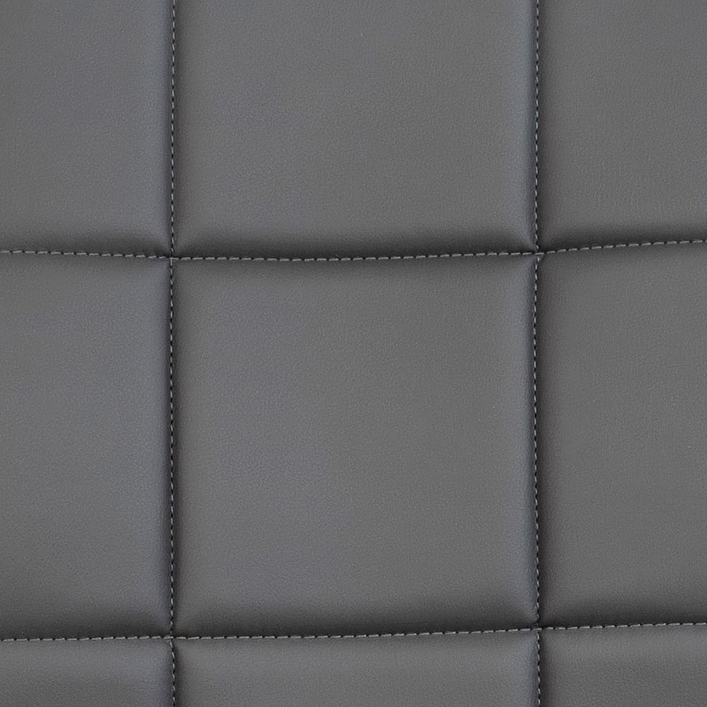 Alt View 17. Alamont Home - Clayton Modern Vinyl Swivel Office Chair with Arms - Gray.