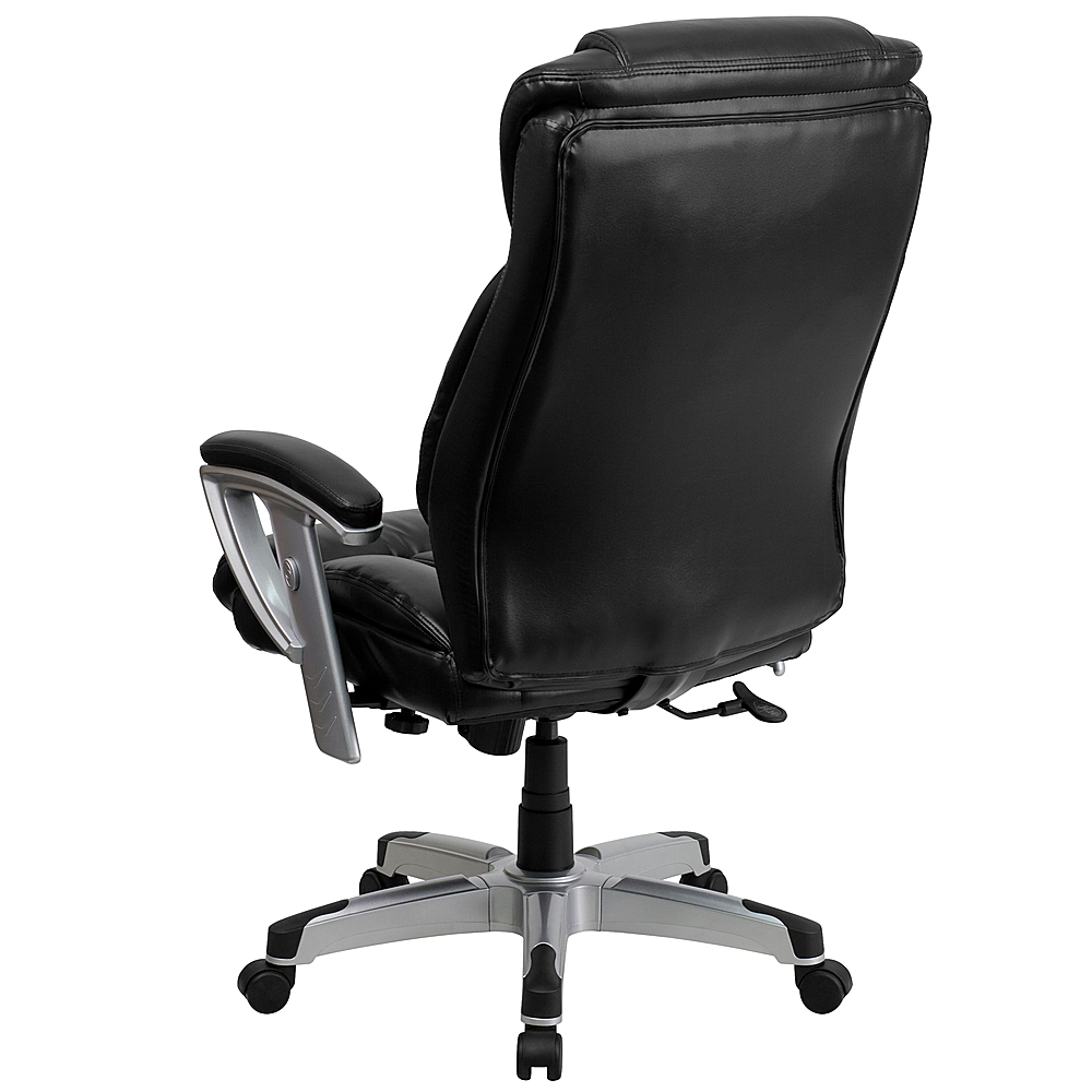 Alt View 14. Alamont Home - Hercules Big & Tall 400 lb. Rated High Back Black LeatherSoft Office Chair - Black LeatherSoft.