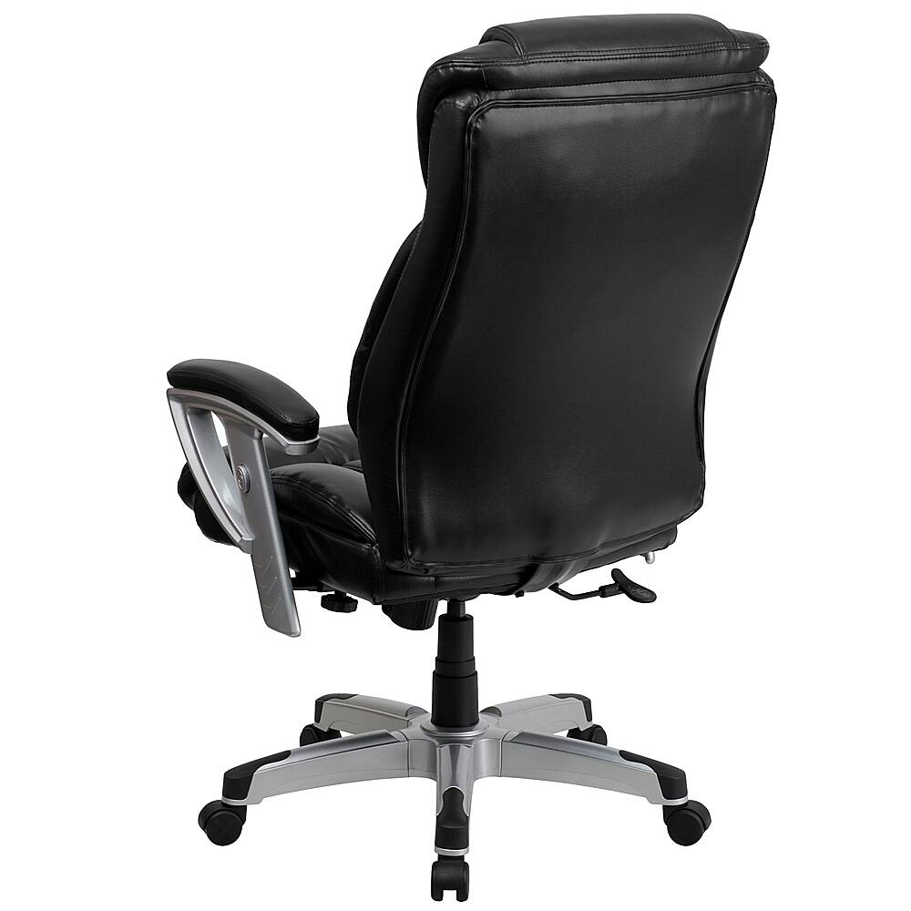 Alt View 14. Alamont Home - Hercules Big & Tall 400 lb. Rated High Back Black LeatherSoft Office Chair - Black LeatherSoft.