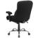 Alt View 14. Alamont Home - Hercules Contemporary Fabric Big & Tall Swivel Mid-Back Office Chair - Black Fabric.