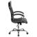 Alt View 14. Alamont Home - Merideth Contemporary Leather/Faux Leather Executive Swivel High Back Office Chair - Black.