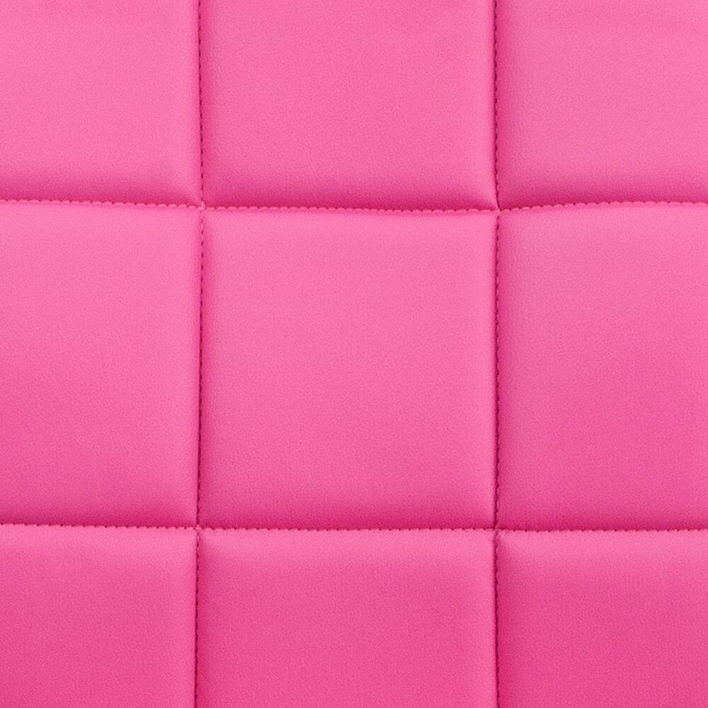 Alt View 18. Alamont Home - Clayton Modern Vinyl Swivel Office Chair with Arms - Pink.