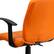 Alt View 17. Alamont Home - Clayton Modern Vinyl Swivel Office Chair with Arms - Orange.