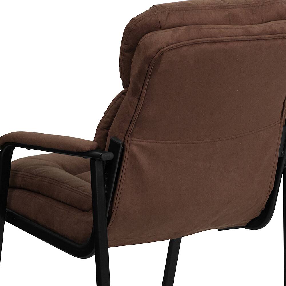 Alt View 17. Alamont Home - Isla Contemporary Fabric Side Chair - Upholstered - Brown Microfiber.