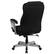 Alt View 14. Alamont Home - Hercules Contemporary Fabric Big & Tall Swivel High Back Office Chair with Adjustable Arms - Black Fabric.