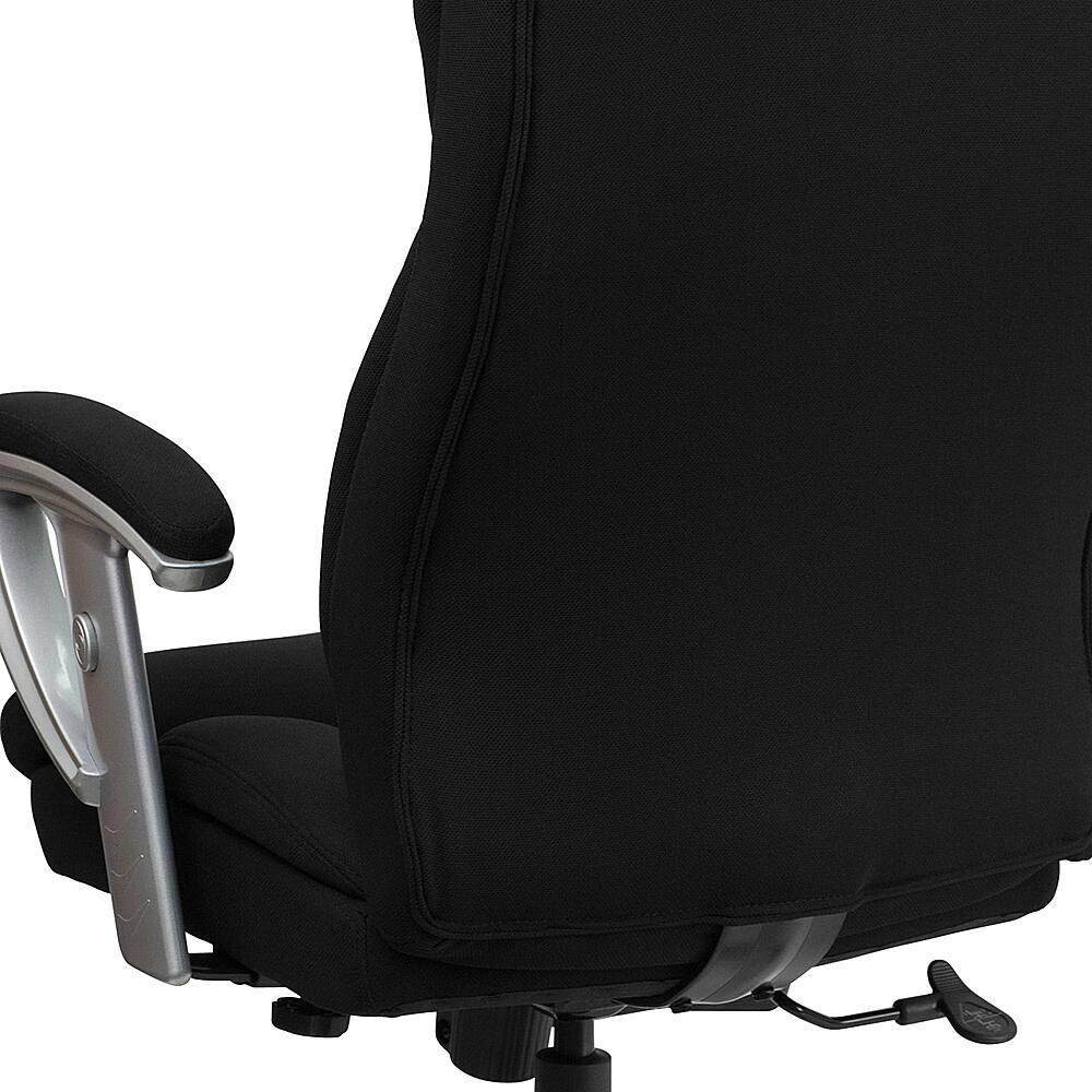 Alt View 17. Alamont Home - Hercules Contemporary Fabric Big & Tall Swivel High Back Office Chair with Adjustable Arms - Black Fabric.