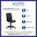 Flash Furniture Flash Furniture Mid-Back Black Quilted Vinyl Swivel Task Office Chair Safe Durable High-Quality Commercial Grade Commercial grade tested to ensure the safety and durability of our Flash Furniture products. This product conforms with ANSI/BIFMA X5.1 Standard for office chairs.