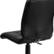 Alt View 15. Alamont Home - Clayton Modern Vinyl Swivel Office Chair - Black.