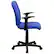Alt View 16. Alamont Home - Clayton Modern Vinyl Swivel Office Chair with Arms - Blue.