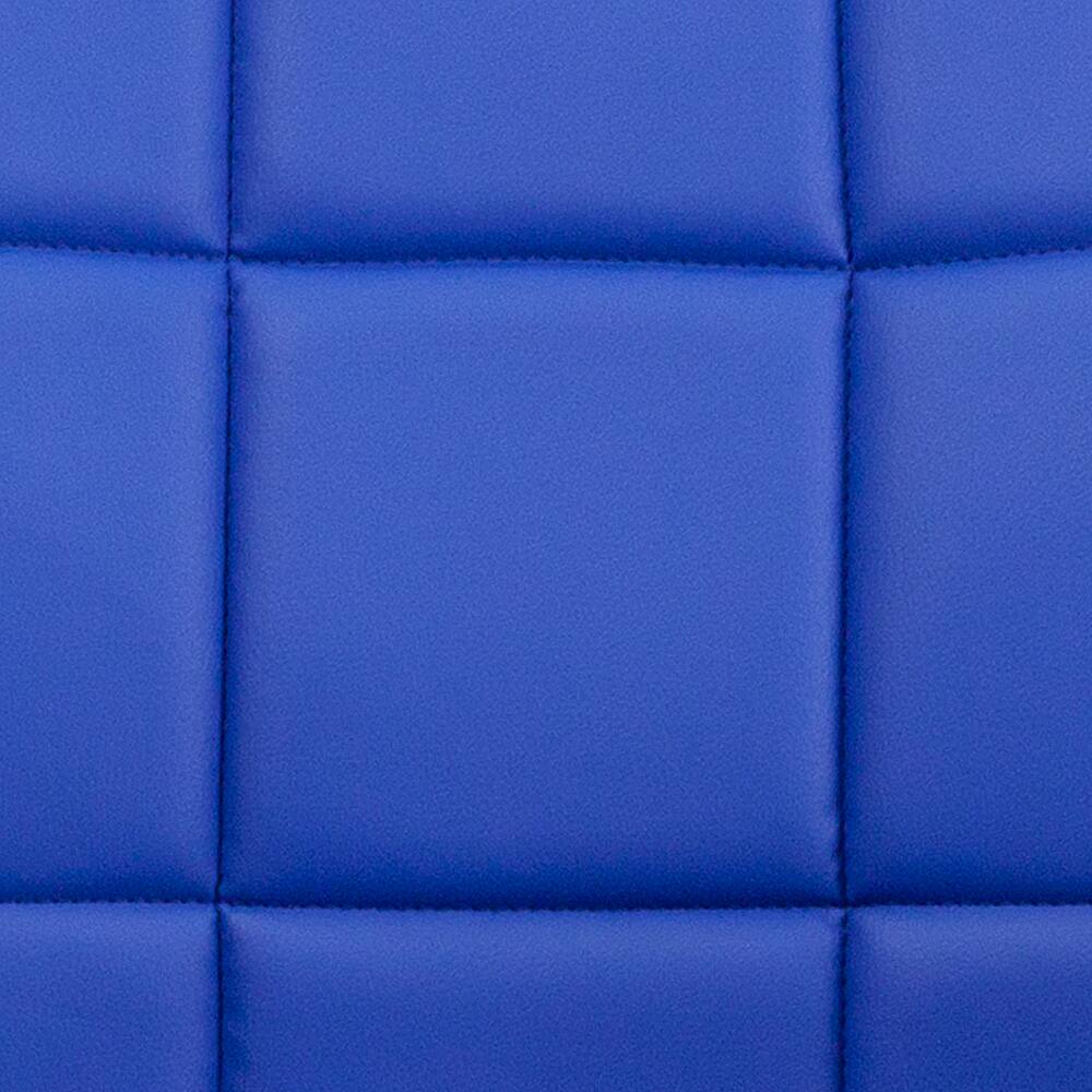 Alt View 18. Alamont Home - Clayton Modern Vinyl Swivel Office Chair with Arms - Blue.
