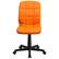 Alt View 11. Alamont Home - Clayton Modern Vinyl Swivel Office Chair - Orange.