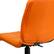 Alt View 15. Alamont Home - Clayton Modern Vinyl Swivel Office Chair - Orange.