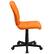 Alt View 16. Alamont Home - Clayton Modern Vinyl Swivel Office Chair - Orange.