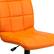 Alt View 17. Alamont Home - Clayton Modern Vinyl Swivel Office Chair - Orange.