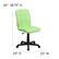 Alt View 13. Alamont Home - Clayton Modern Vinyl Swivel Office Chair - Green.