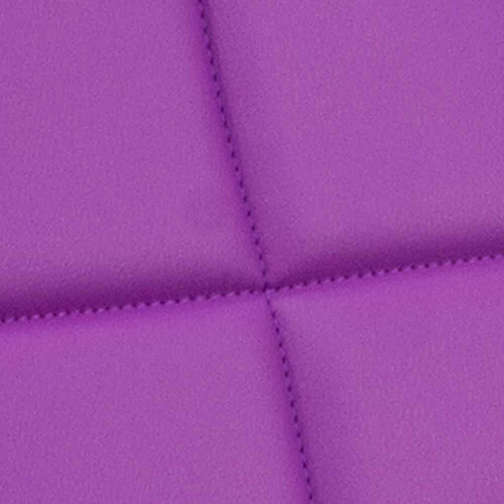 Alt View 18. Alamont Home - Clayton Modern Vinyl Swivel Office Chair - Purple.