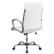 Alt View 12. Alamont Home - Merideth Contemporary Leather/Faux Leather Executive Swivel High Back Office Chair - White.