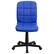 Alt View 11. Alamont Home - Clayton Modern Vinyl Swivel Office Chair - Blue.