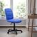 Alt View 12. Alamont Home - Clayton Modern Vinyl Swivel Office Chair - Blue.