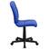 Alt View 16. Alamont Home - Clayton Modern Vinyl Swivel Office Chair - Blue.