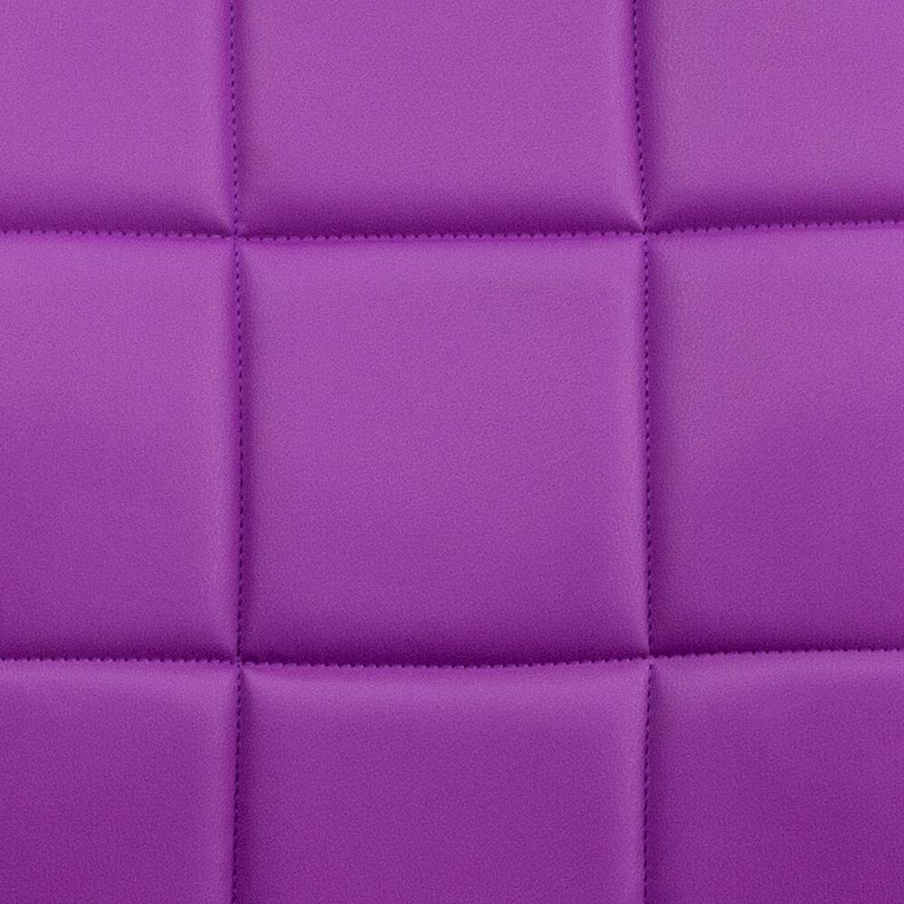 Alt View 18. Alamont Home - Clayton Modern Vinyl Swivel Office Chair - Purple.