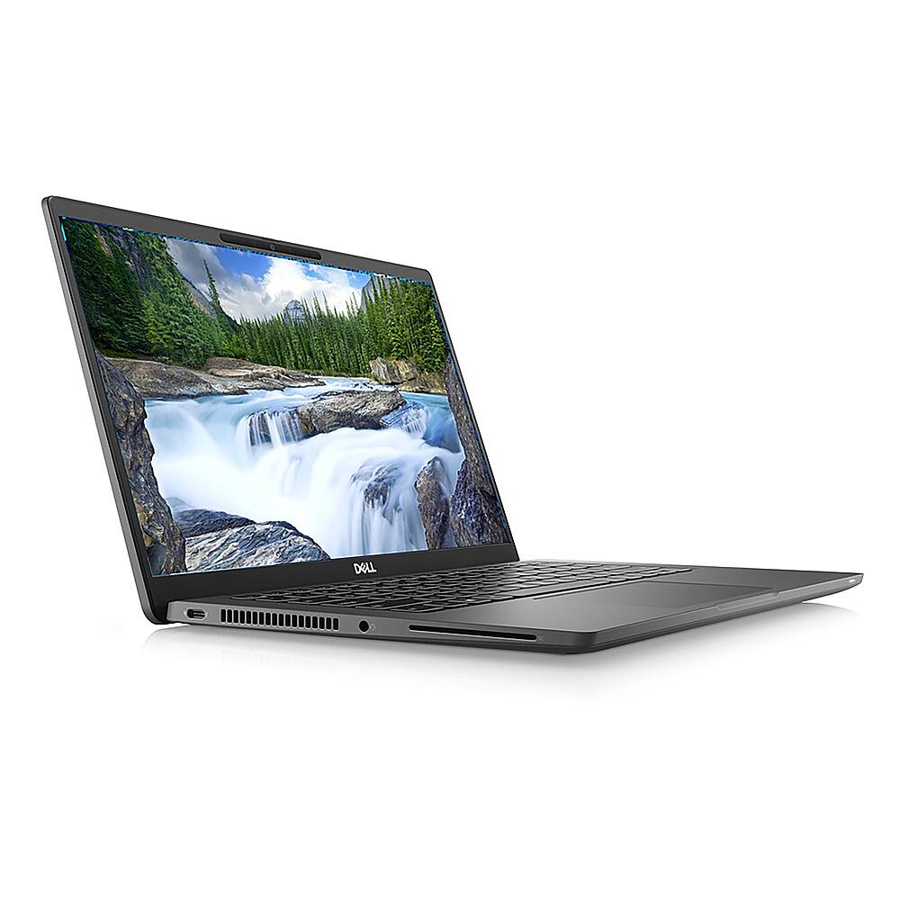 Angle View: Dell - Latitude 5000 14" Laptop - Intel Core i5 - 8 GB Memory - 256 GB SSD - Silver