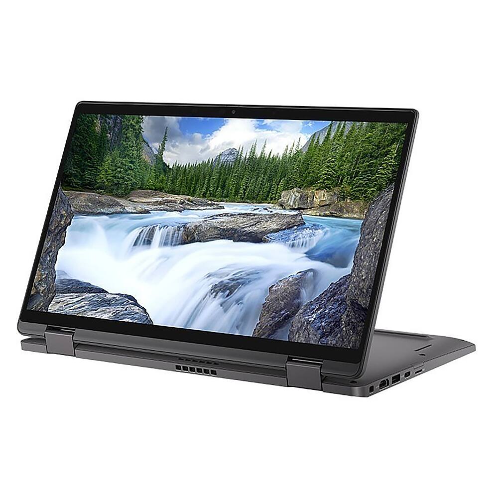 Left View: Dell - Latitude 5000 14" Laptop - Intel Core i5 - 8 GB Memory - 256 GB SSD - Silver