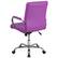 Alt View 14. Alamont Home - Vivian Contemporary Vinyl Executive Swivel Office Chair - Purple.