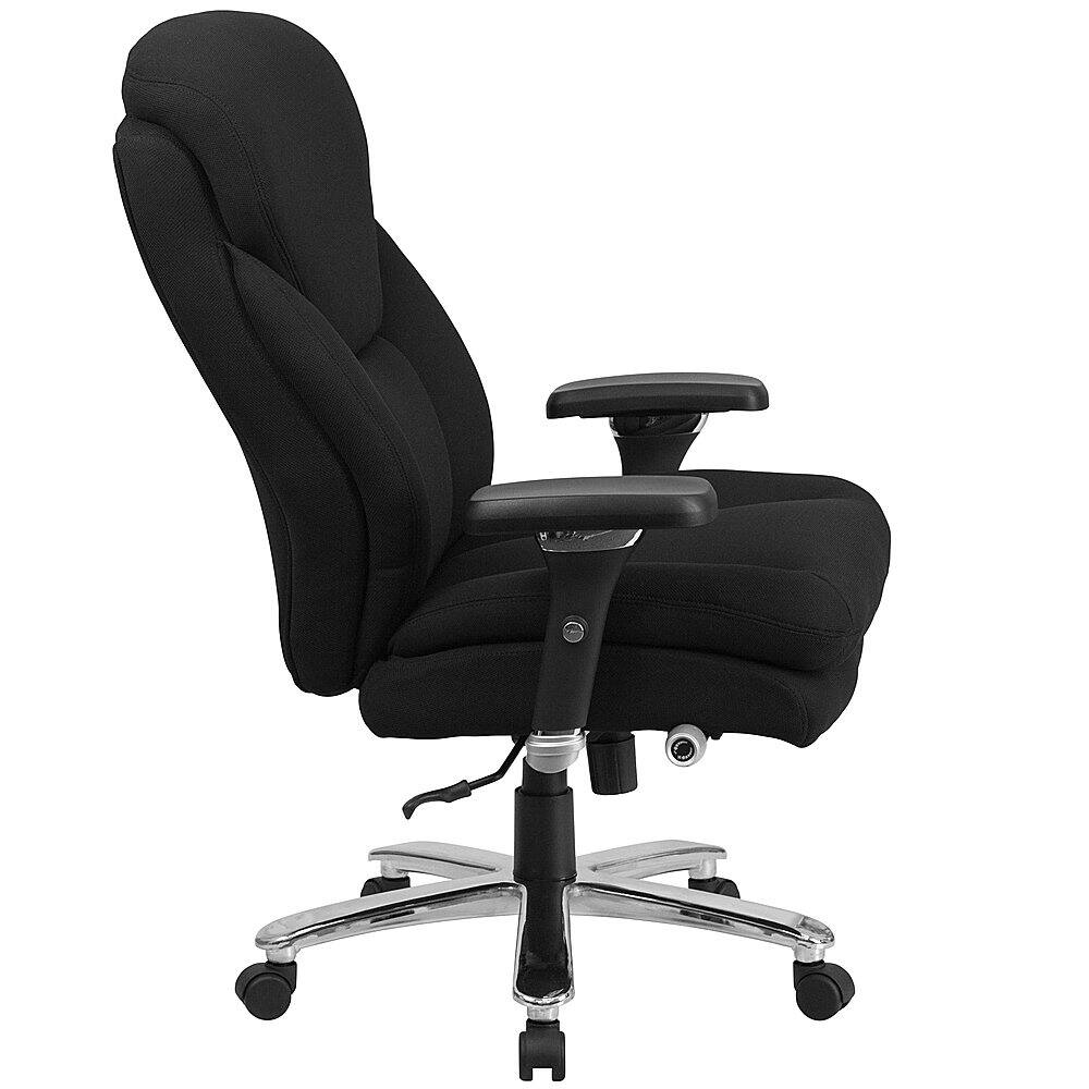 Alt View 16. Alamont Home - Hercules Contemporary Fabric 24/7 Big & Tall Swivel Plush Office Chair - Black Fabric.
