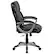 Alt View 16. Alamont Home - Carolyn Contemporary Leather/Faux Leather Executive Swivel Office Chair - Black.