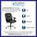 Flash Furniture Hercules Series Big & Tall 400 lb. Rated Black LeatherSoft Ergonomic Task Office Chair with Chrome Base and Adjustable Arms Safe Durable High-Quality Commercial Grade Commercial grade tested to ensure the safety and durability of our Flash Furniture products. This product conforms with ANSI/BIFMA X5.1 Standard for office chairs.