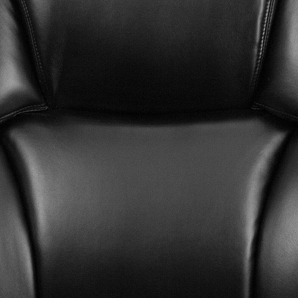 Alt View 18. Alamont Home - Hercules Contemporary Leather/Faux Leather 24/7 Big & Tall Swivel Office Chair - Black LeatherSoft.