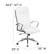 Alt View 13. Alamont Home - Rebecca Contemporary Leather/Faux Leather Executive Swivel Office Chair - White.
