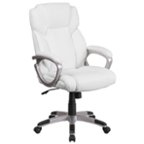 Nouhaus Posture Ergonomic PU Leather Office Chair White NHO