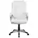 Alt View 11. Alamont Home - Carolyn Contemporary Leather/Faux Leather Executive Swivel Office Chair - White.