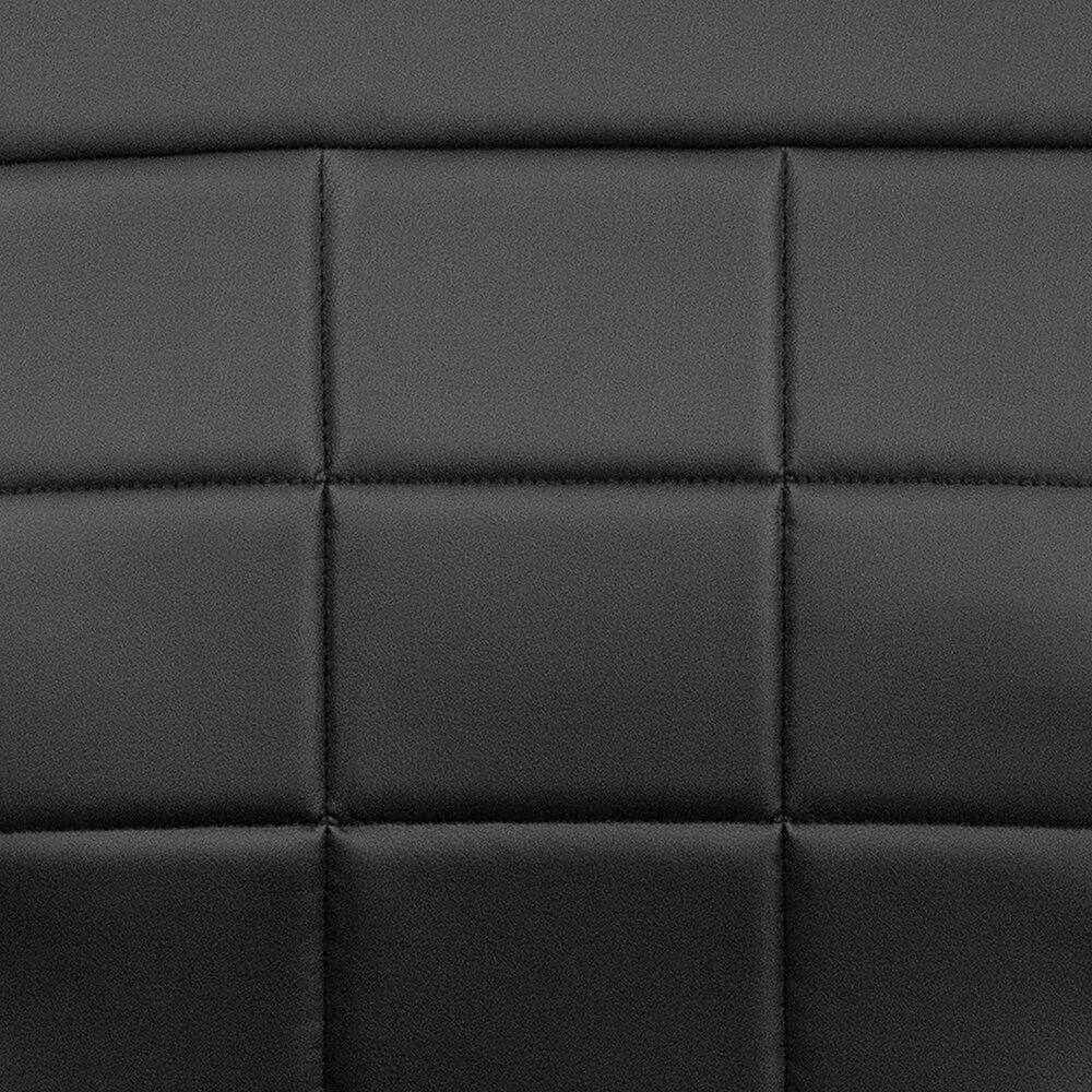 Alt View 18. Alamont Home - Vivian Contemporary Vinyl Executive Swivel Office Chair - Black.