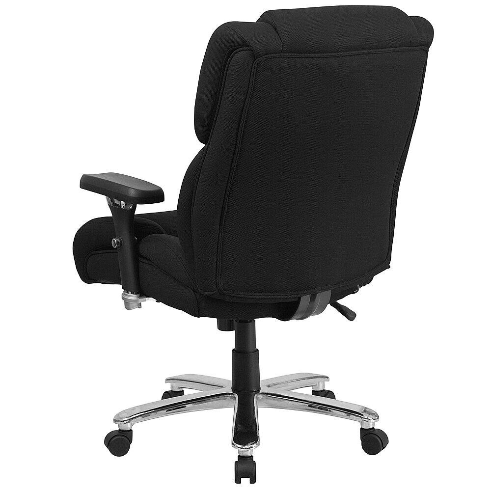 Alt View 14. Alamont Home - Hercules Contemporary Fabric 24/7 Big & Tall Swivel High Back Office Chair - Black Fabric.
