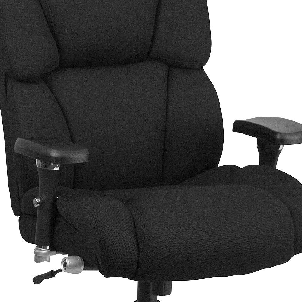 Alt View 15. Alamont Home - Hercules Contemporary Fabric 24/7 Big & Tall Swivel High Back Office Chair - Black Fabric.