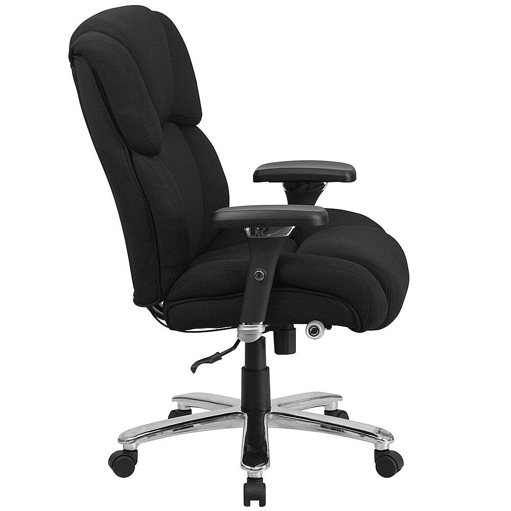 Alt View 16. Alamont Home - Hercules Contemporary Fabric 24/7 Big & Tall Swivel High Back Office Chair - Black Fabric.