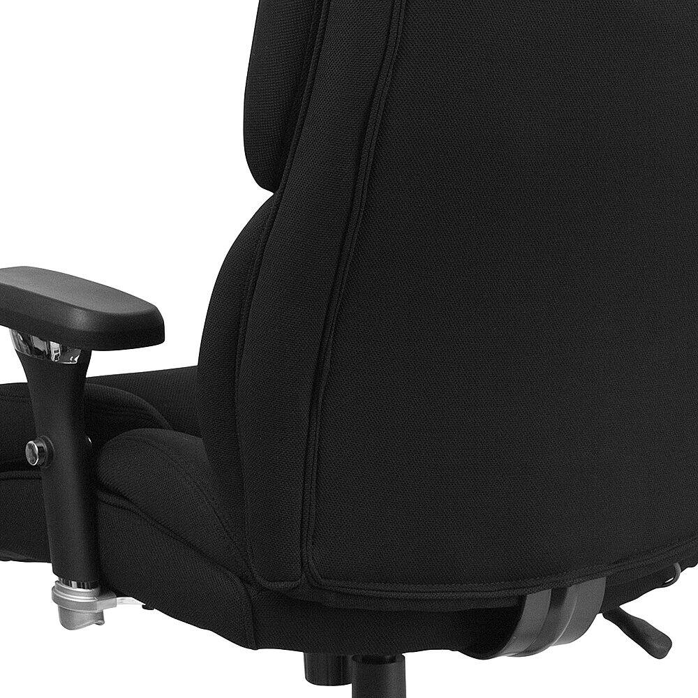 Alt View 17. Alamont Home - Hercules Contemporary Fabric 24/7 Big & Tall Swivel High Back Office Chair - Black Fabric.