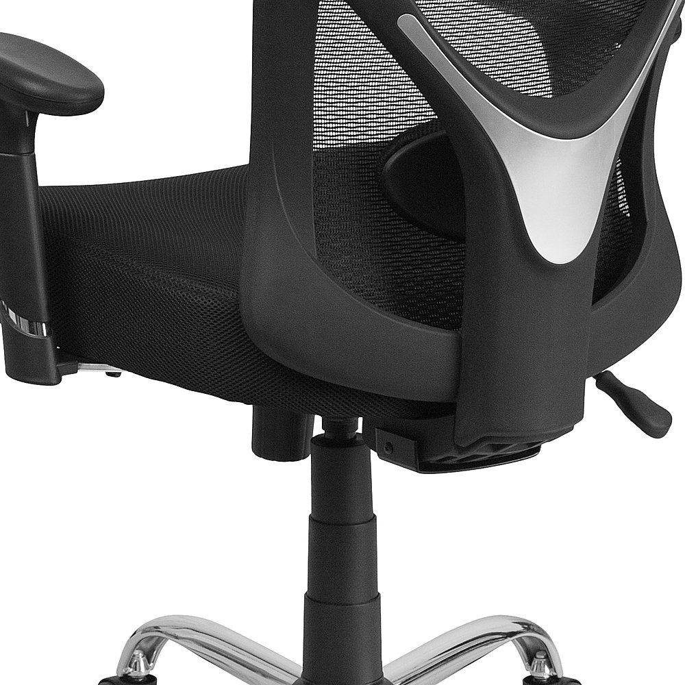 GCP Products Ergonomic Office Chair Mesh Desk Chair Back Lumbar And Head  Support