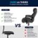 OURS Vs THEIRS

Trusted Industry Leader

OURS:
- Lasting Comfort: LeatherSoft upholstery & 22" wide waterfall seat
- Ergonomic Design: Adjustable headrest, lumbar support and padded arms
- Highly Customizable: Tilt lock and tilt tension with adjustable seat height

THEIRS:
- Comfort Deficit: Basic upholstery & standard seat
- Standard Design: Static headrest and lack of adequate lumbar support
- Limited Functionality: Lacks elevated performance needed for all day comfort