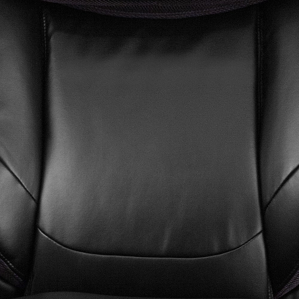 Alt View 25. Alamont Home - Hercules Big & Tall 500 lb. Rated Black LeatherSoft Ergonomic Chair w/Adjustable Headrest - Black.